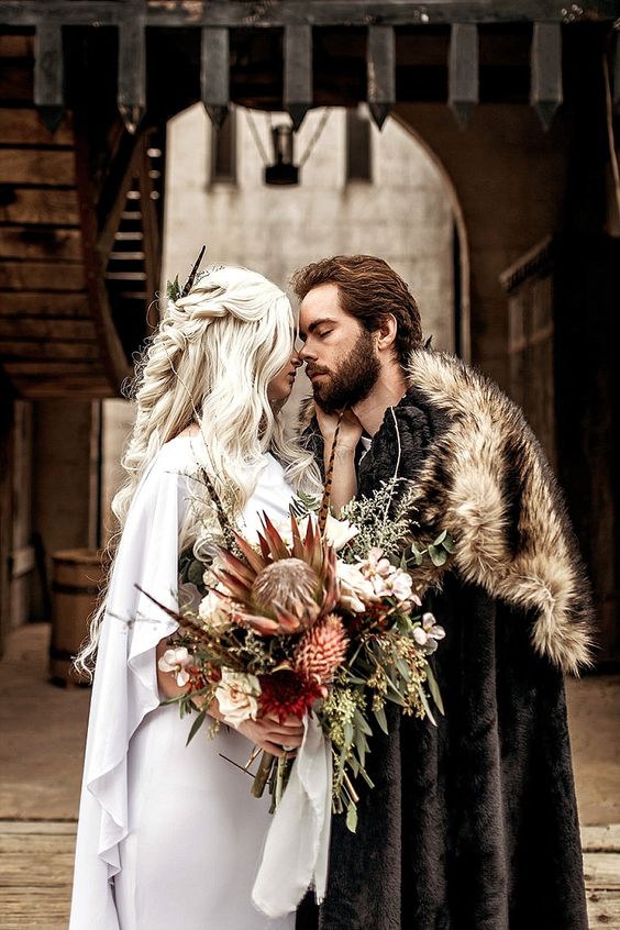 Llegada de novios temática / Photo via Pinterest