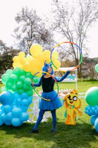 Cumpleaños temático Mikecrack / Photo via Weddings and Events by Natalia Ortiz
