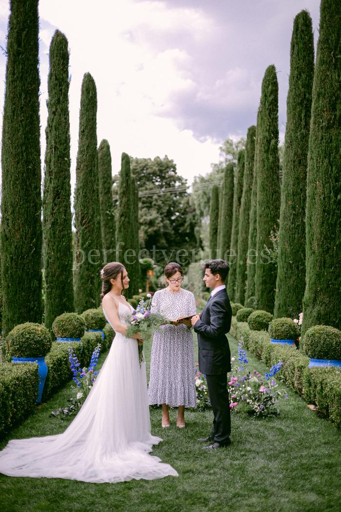 Prácticas curso de Wedding Planner de Cynthia / Photo via Perfect Venue