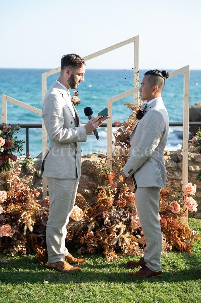 Boda internacional en Barcelona / Weddings and Events by Natalia Ortiz