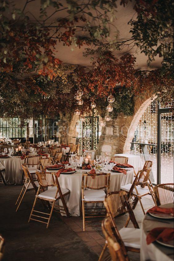 Boda otoñal / Photo via Pinterest
