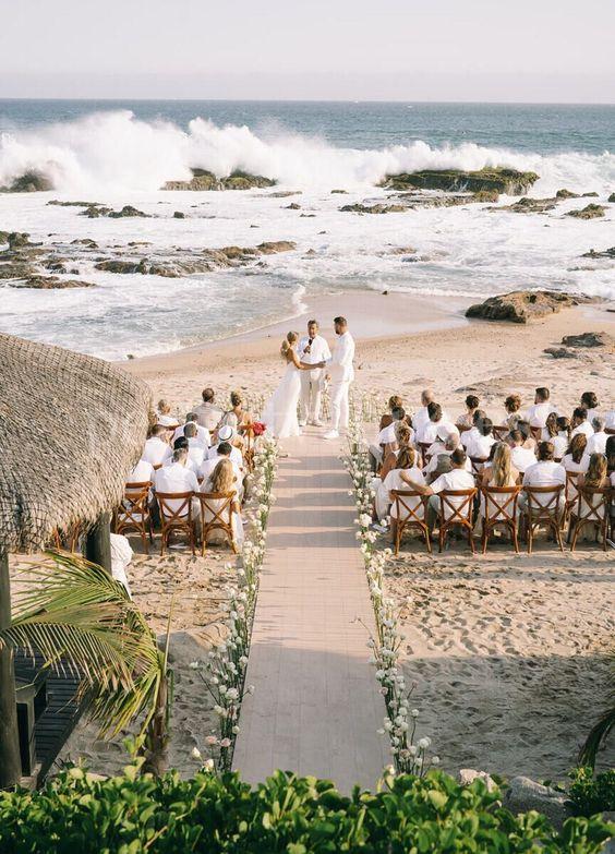 Boda en la playa / Photo via Pinterest