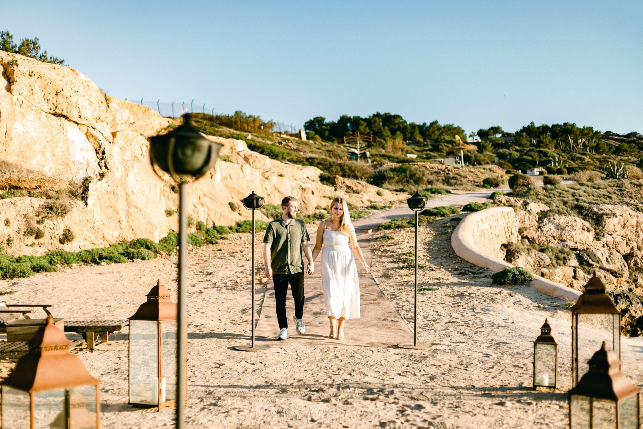 Pedida de mano en Mallorca en Cap Rocat / Weddings and Events by Natalia Ortiz