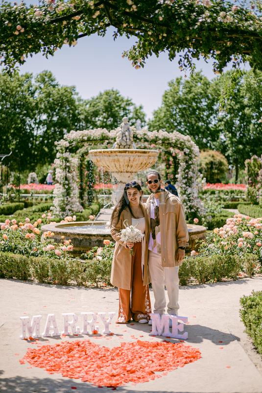 Pedida de mano de una pareja estadounidense / Weddings and Events by Natalia Ortiz