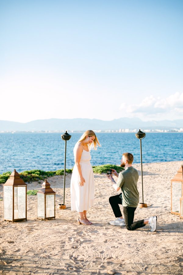 Pedida de mano en Mallorca en Cap Rocat / Weddings and Events by Natalia Ortiz