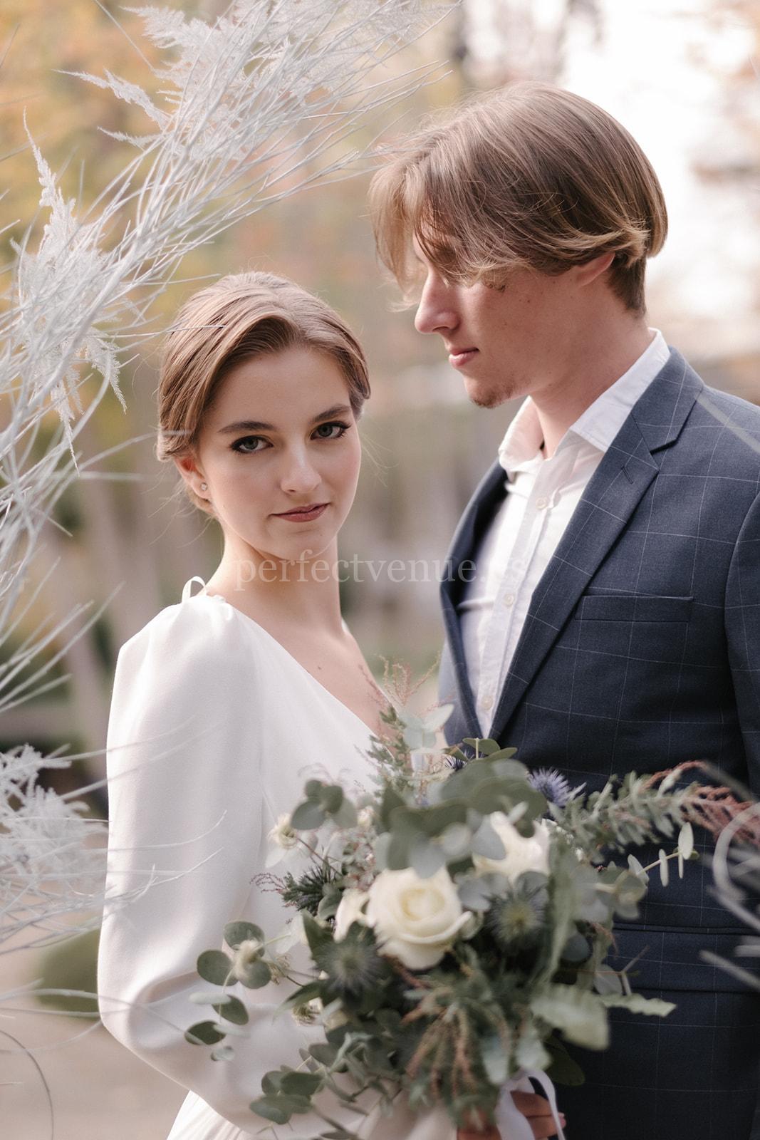 Shooting boda de invierno / Photo via Perfect Venue