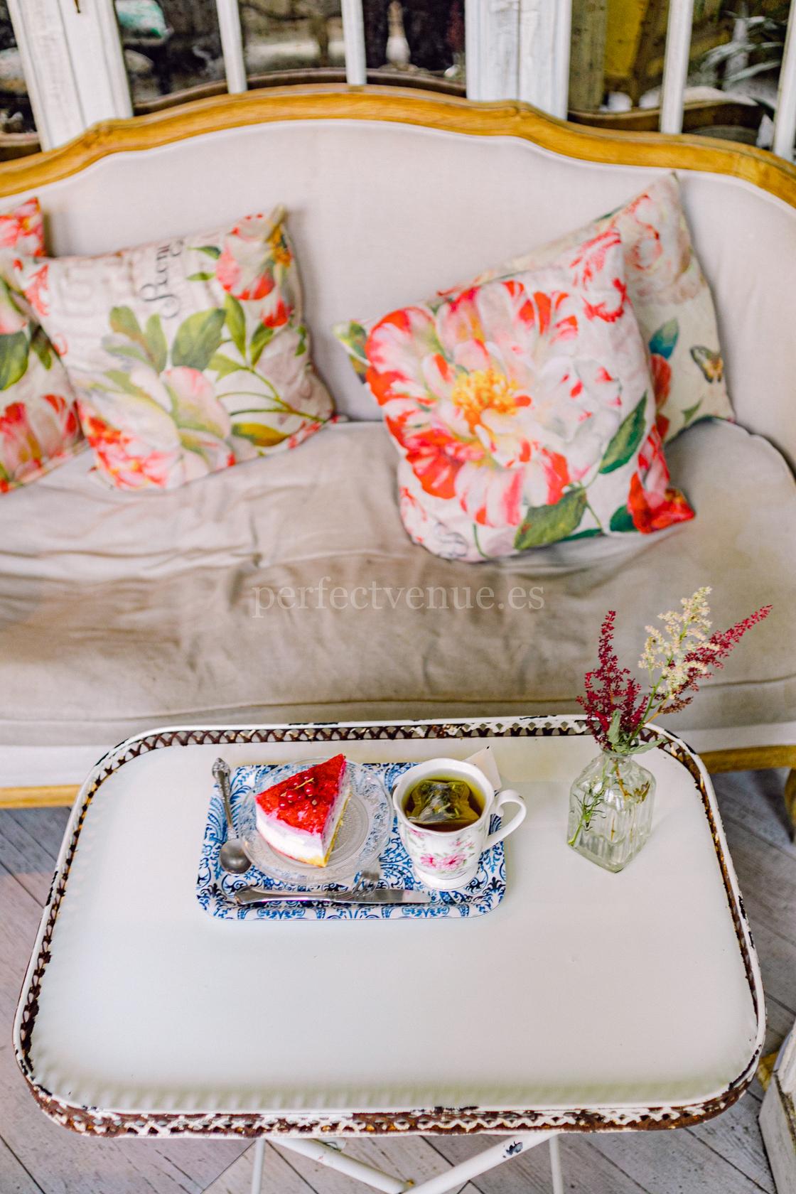 Tarta y té de Salón de Fleurs / Weddings and Events by Natalia Ortiz