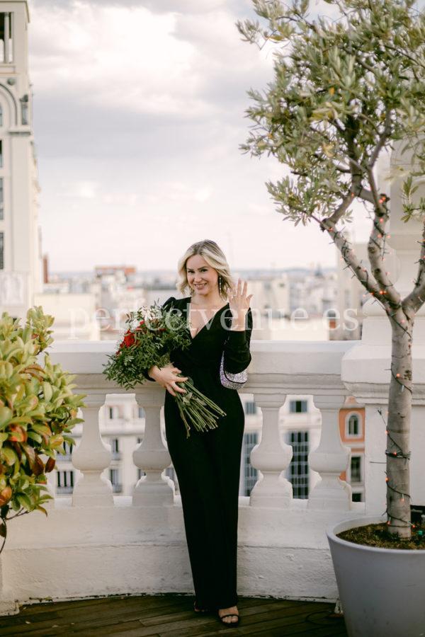marriage proposal with xxl marry me letters in a rooftop in madrid weddings and events by natalia ortiz