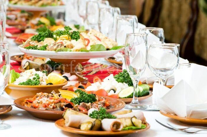 Boda menú vegano / Photo via Pinterest