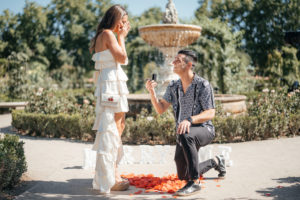 marriage proposal in Madrid Weddings and Events by Natalia Ortiz