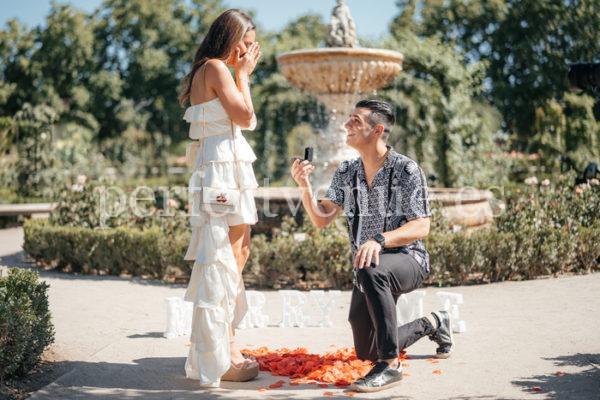marriage proposal in Madrid Weddings and Events by Natalia Ortiz