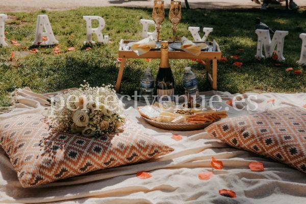Pedida de mano con picnic kosher en Madrid / Weddings and Events by Natalia Ortiz