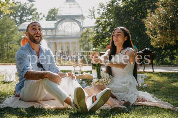 Pedida de mano con picnic kosher en Madrid / Weddings and Events by Natalia Ortiz