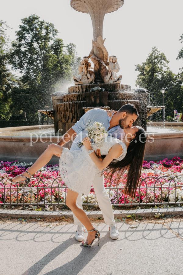 Professional photographer for a marriage proposal in Madrid / Photo via Natalia Ortiz Events