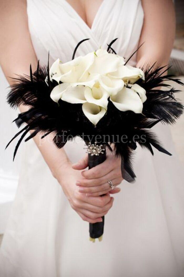 Ramo de plumas negras - Pinterest 