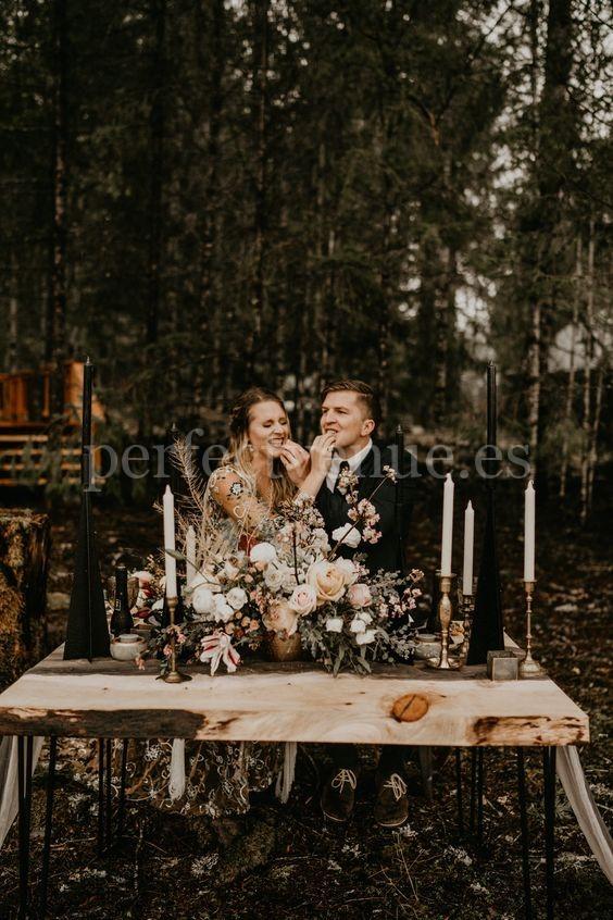 Boda en el bosque / Photo via Henry Tieu Photography