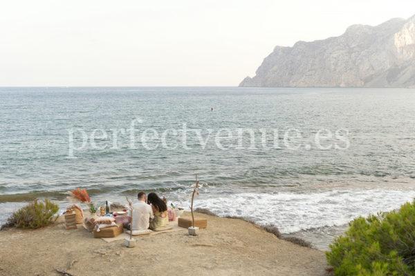 marriage proposal in Calpe Weddings and events by Natalia Ortiz