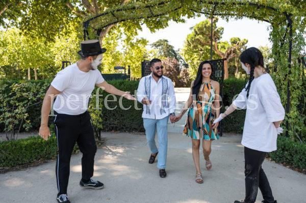 Proposal in Madrid with pampering / Photo by Wedding and Events by Natalia Ortiz