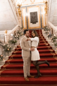 Marriage proposal Palacio de Santoña Madrid / Photo via Wedding and Events by Natalia Ortiz