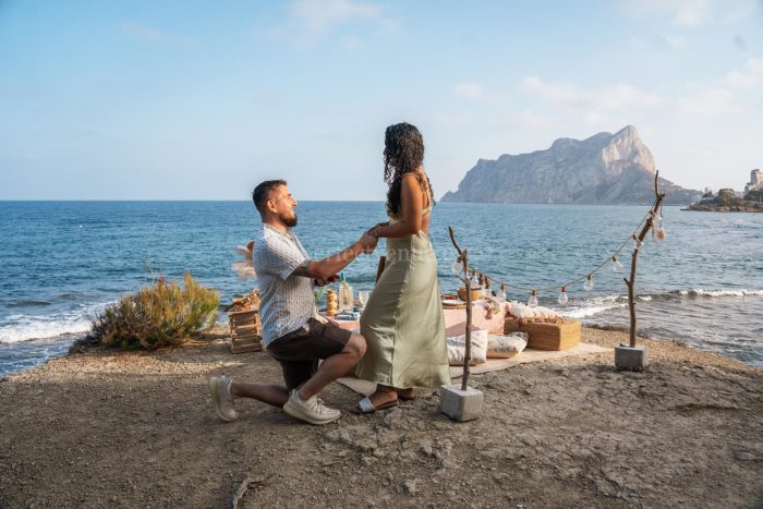 Предложение руки и сердца в Кальпе / Weddings and Events by Natalia Ortiz