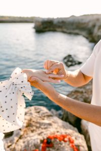 Proposal in Mallorca / Photo via Wedding and Events by Natalia Ortiz