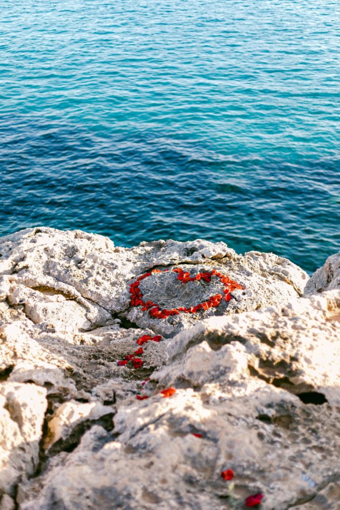 Proposal in Mallorca / Photo via Wedding and Events by Natalia Ortiz