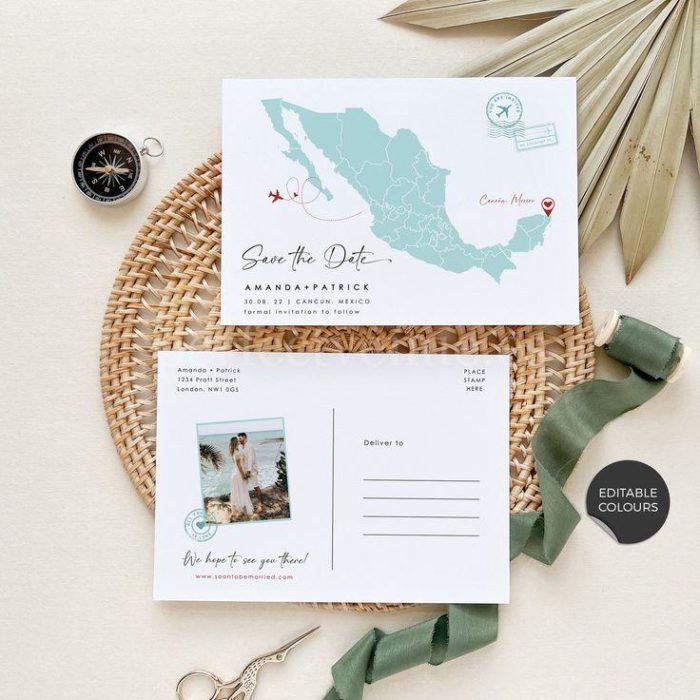 Original Save the Date / Photo via Pinterest