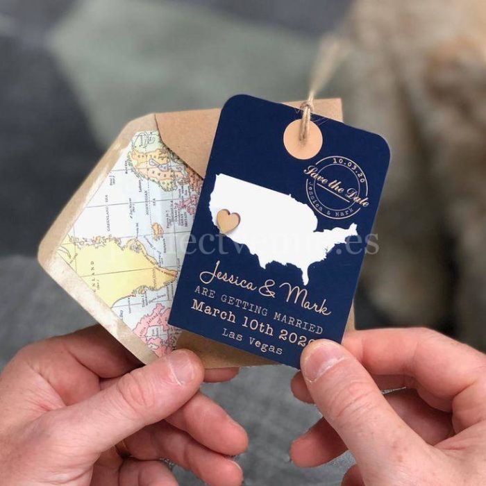 Original Save the Date / Photo via Pinterest