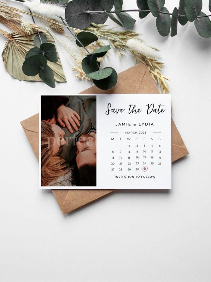Original Save the Date / Photo via Pinterest