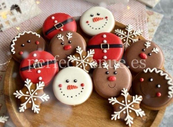 chocolate christmas cookie