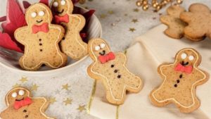 chocolate christmas cookie