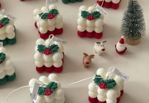 christmas handmade candles