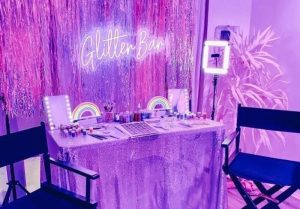 glitter bar in madrid for events and weddings
