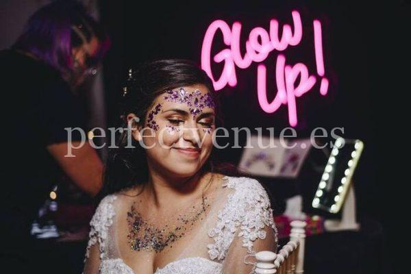 glitter bar in madrid for events and weddings