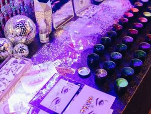 glitter bar in madrid for events and weddings