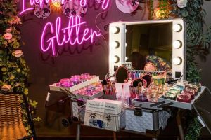 glitter bar in madrid for events and weddings