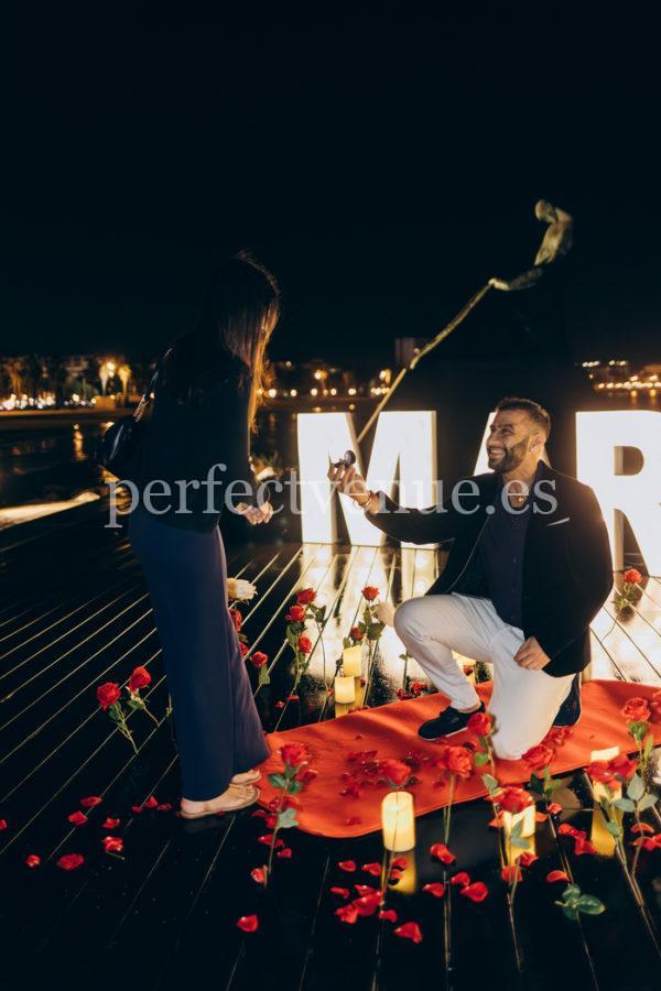 marriage proposal Salou- natalia ortiz events