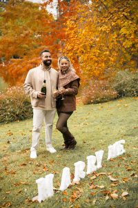 Wooden letters in Madrid / Natalia Ortiz Eventsv