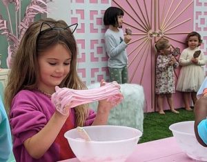 workshop of slime for kids