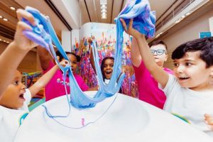 workshop of slime for kids