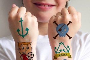 tattoo corner in events kids