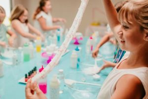 workshop of slime for kids
