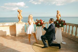 marriage proposal in a private venue Mallorca Natalia Ortiz