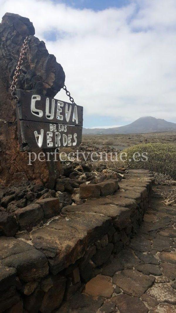 Lanzarote cave of the greens