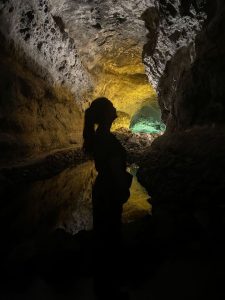 Lanzarote cave of the greens