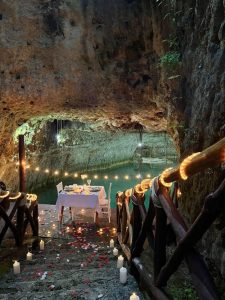 marriage proposal Pinterest in a cave