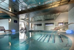 marriage proposal in a spa