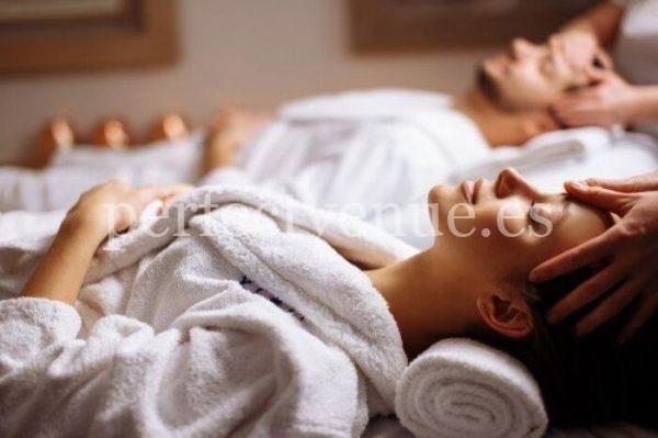 marriage proposal in a spa