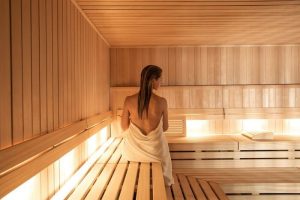 marriage proposal in a spa