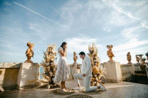 marriage proposal in a private venue Ibiza Natalia Ortiz